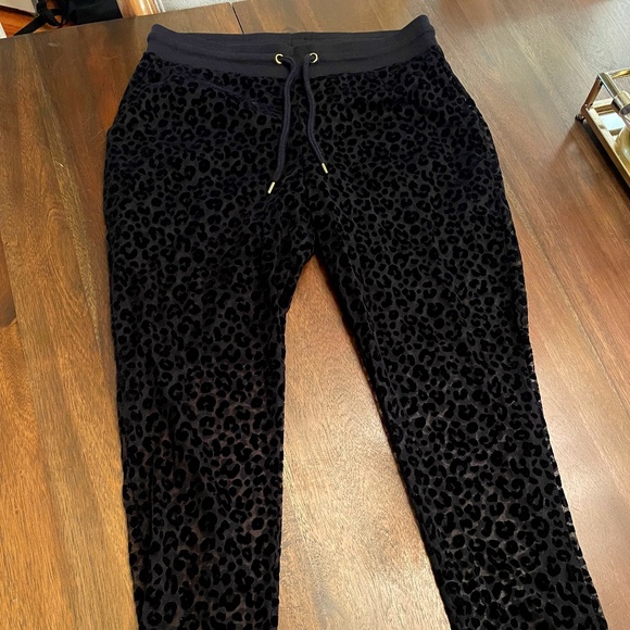 ASOS- sheer leopard print joggers - Picture 1 of 3